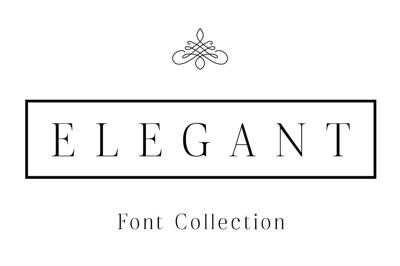 Elegant - Font Collection - 7 Fonts Free Download