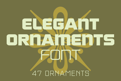 Elegant Ornaments Font