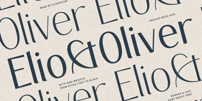 Elio & Oliver Font