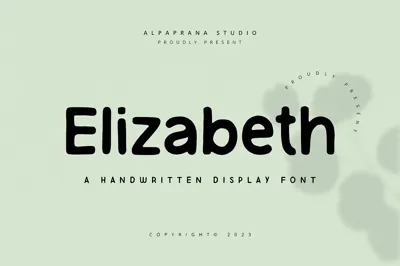 Elizabeth - Handwritten Font Free Download