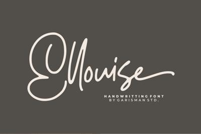 Ellouise - Handwriting Font Free Download