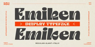 Emiken Display Font