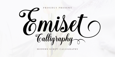 Emiset Calligraphy Free Download