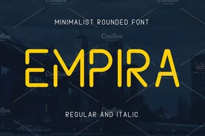 Empira | Rounded San Serif Font