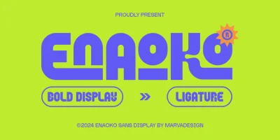 Enaoko Font