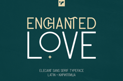 Enchanted Love - Sans Serif Typeface Free Download