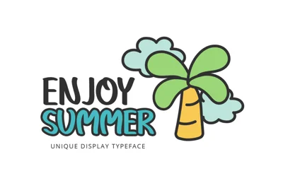 Enjoy Summer Typeface