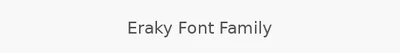 Eraky Font Family