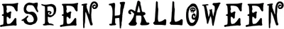 Espen Halloween Font