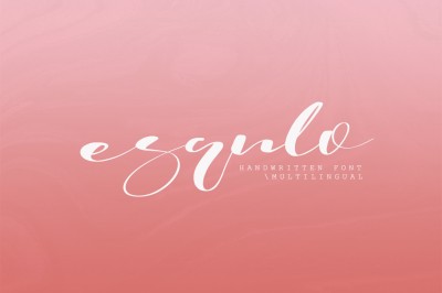 Esqulo| Cyrilliс and Latin Font