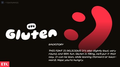 ETC Gluten Font