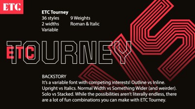 ETC Tourney Font