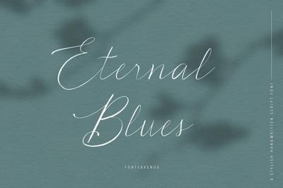 Eternal Blues | Delicate Script Font Free Download