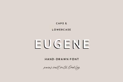 Eugene: Tough & Tender San Serif Free Download