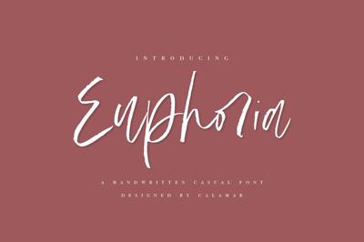 Euphoria | Handwritten Font Free Download