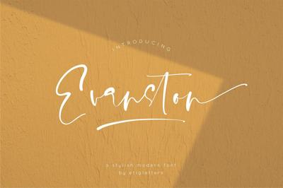 Evanston - Stylish Modern Font Free Download