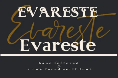 Evareste Duo Font