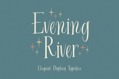 Evening River Font