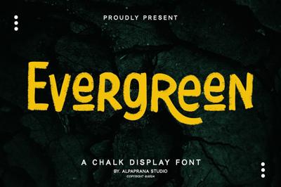 Evergreen - Display Font Free Download