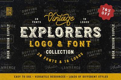 Explorers Logo & Font Collection Free Download