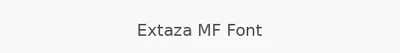 Extaza MF Font