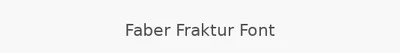 Faber Fraktur Font