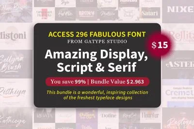 Fabulous Font Bundles