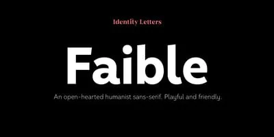 Faible Font