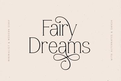 Fairy Dreams - Minimalist Serif Free Download