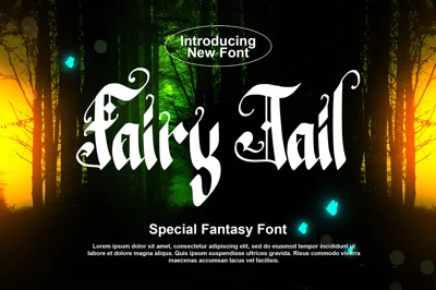 Fairy Tail - Special Fantasy Font