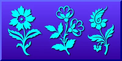 Fancy Flowers Font