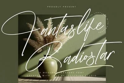 Fantaslife Radiostar Signature Font
