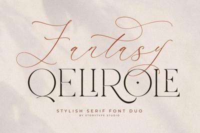 Fantasy Qelirole Stylish Font Duo Free Download