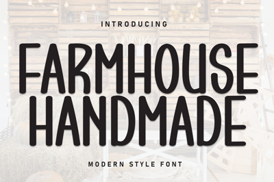 Farmhouse Handmade | Script Font Free Download