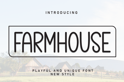 Farmhouse | Script Font Free Download