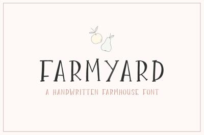 Farmyard Font Free Download