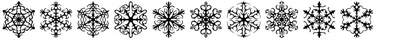Faux Snow Font