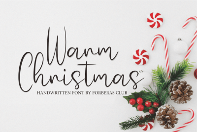 Warm Christmas Font