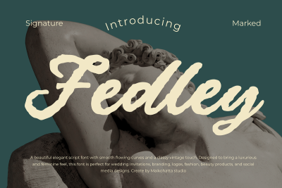 Fedley - Modern Calligraphy Font
