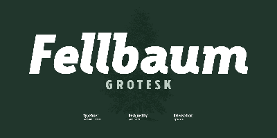 Fellbaum Grotesk Free Download