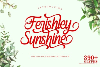 Ferishley Sunshine Font