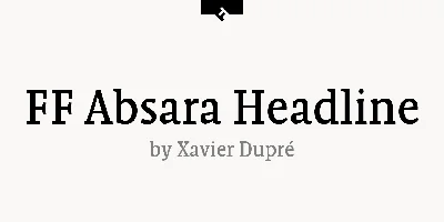 FF Absara Headline Font