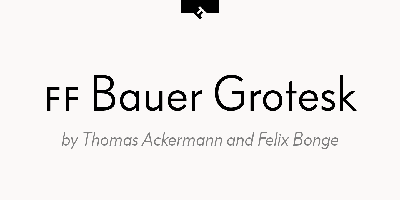 FF Bauer Grotesk Free Download