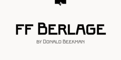 FF Berlage Beurs Font