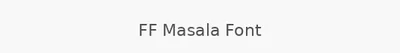 FF Masala Font