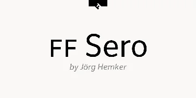 FF Sero Font