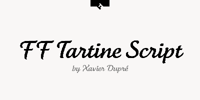 FF Tartine Script Free Download