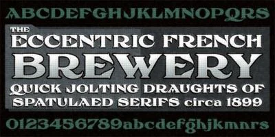 FHA Eccentric French Font