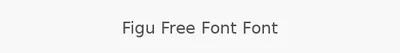 Figu Free Font Font