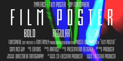 Film Poster Font